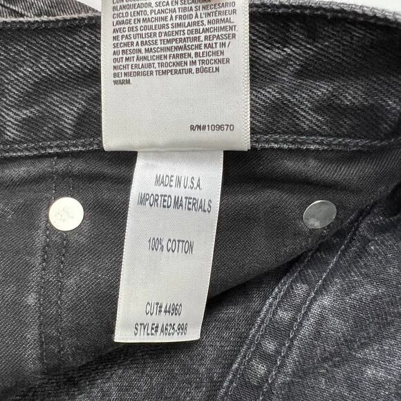 NewâAgolde Men USâ34 Black Jeans Tapered Slim Fit Denim WashedâCasualâCottonâ - Picture 13 of 14